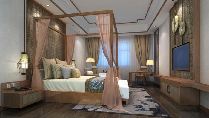 中式风格特色酒店装修设计案例