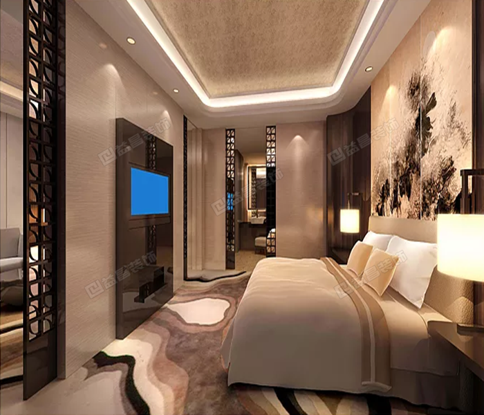 雅园居主题酒店装修设计案例
