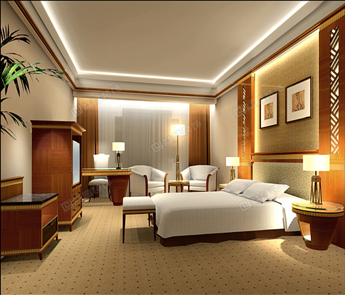 雅园居主题酒店装修设计案例